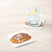 Cinnamon Bun Roll Model Kartonnen Onderzetters (Insitu)