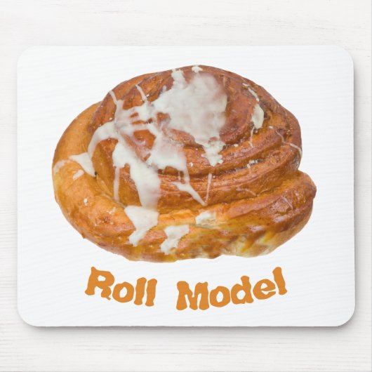 Cinnamon Bun Roll Model Muismat (Voorkant)