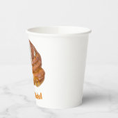 Cinnamon Bun Roll Model Papieren Bekers (Links)