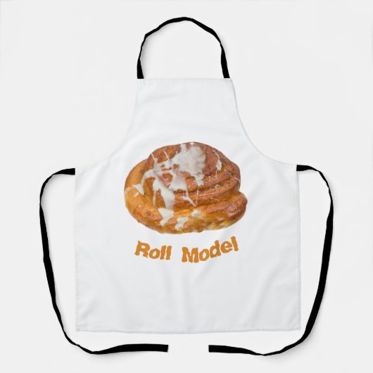Cinnamon Bun Roll Model Schort (Voorkant)