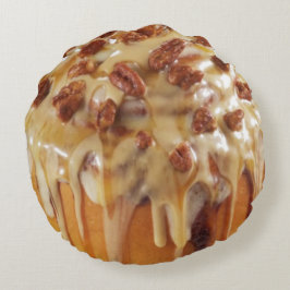 CINNAMON BUN | STICKY BUN SWEET DESSERS PILLOW ROND KUSSEN