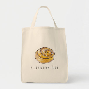 Cinnamon Bun zweedse kanelbulle Funny  Tote Bag