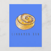 Cinnamon Buns Cinnamon Rolls Coffee Fika Briefkaart (Voorkant)