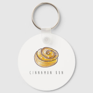 Cinnamon Buns Cinnamon Rolls Coffee Fika Sleutelhanger
