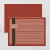 Cinnamon Classic Harvest Recept Kaarten (Voorkant / Achterkant)