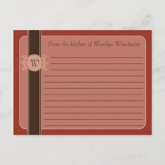 Cinnamon Classic Harvest Recept Kaarten (Voorkant)