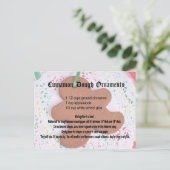 Cinnamon Dough Ornament Briefkaart (Staand voorkant)