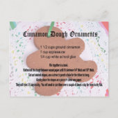 Cinnamon Dough Ornament Briefkaart (Voorkant)