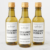  cinnamon Extract Label AF_01sq Wijn Etiket (Flessen)