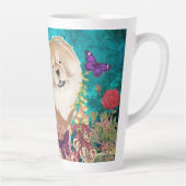 CINNAMON/FAWN-GINKGO CHOW-Latte Mok (Rechts)