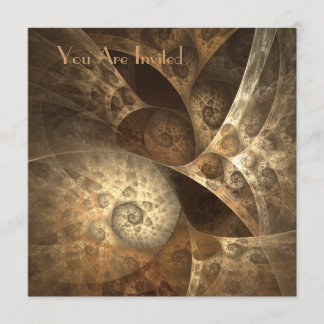 Cinnamon & Ginger Fractal Party nodigt uit Kaart