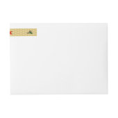 Cinnamon Infused Honey Jar Light Amber Dekellabel (Voorkant)