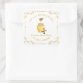 Cinnamon Infused Honey Square Label (Tas)