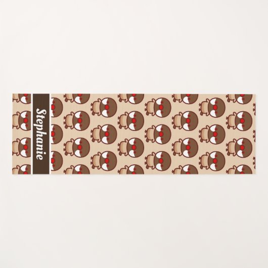 Cinnamon Java Sparrow Yogamat (Voorkant (horizontaal))