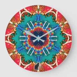 Cinnamon Kaleidoscope Grote Klok