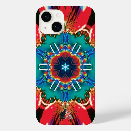 Cinnamon Kaleidoscope iPhone Case (Achterkant)