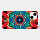 Cinnamon Kaleidoscope iPhone Case (Achterkant (horizontaal))