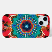 Cinnamon Kaleidoscope iPhone Case (Achterkant (horizontaal))