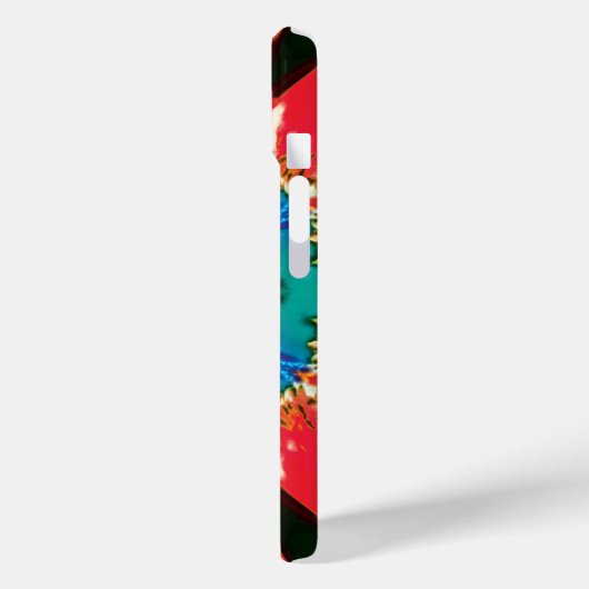 Cinnamon Kaleidoscope iPhone Case (Achterkant / Links)