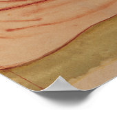 Cinnamon Merchant uit 'Tractatus de Herbis' Poster (Hoek)