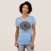 Cinnamon Namaste Kaleidoscope T-shirt (Voorkant volledig)