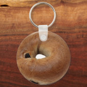 Cinnamon Raisin Bagel Sleutelhanger (Voorkant)