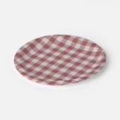 Cinnamon Red Gingham Pset Paper Bord (Gekanteld)