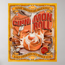 Cinnamon Roll ad -stijl