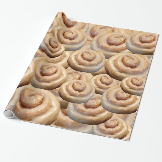 Cinnamon Roll Bliss Cadeaupapier (Uitgerold)