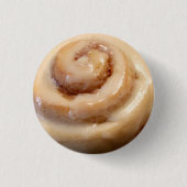 Cinnamon Roll Bliss Ronde Button 3,2 Cm (Voorkant)