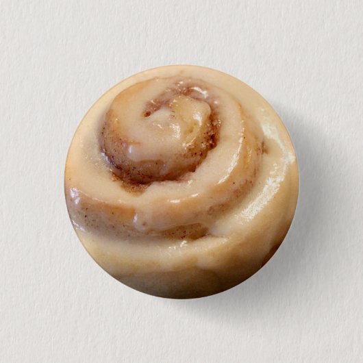 Cinnamon Roll Bliss Ronde Button 3,2 Cm (Voorkant)