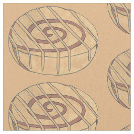 Cinnamon Roll Breakfast Bun Pastry Junk Food Icing Stof