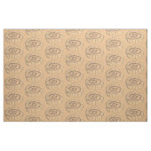 Cinnamon Roll Breakfast Bun Pastry Junk Food Icing Stof (Fat Quarter)