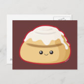 Cinnamon Roll Briefkaart (Voorkant / Achterkant)