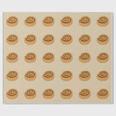 Cinnamon Roll Cadeaupapier (Vlak)
