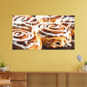 Cinnamon Roll Canvas Afdruk (Insitu (Woonkamer))