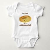 Cinnamon Roll Character | Baby Bodysuit (Voorkant)