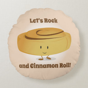 Cinnamon Roll Character   Ronde piloot Rond Kussen