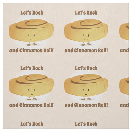 Cinnamon Roll Character | Stof (Swatch)