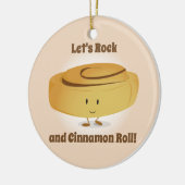 Cinnamon Roll Character | Versiering Keramisch Ornament (Links)