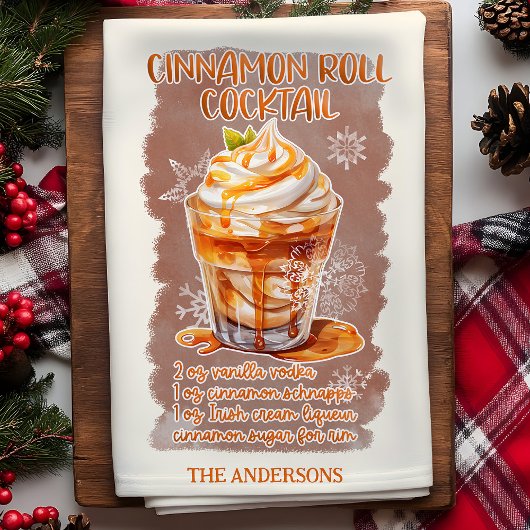 Cinnamon Roll Christmas Cocktail Recept Aangepast Theedoek