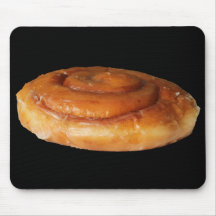Cinnamon Roll Donut Mousepad
