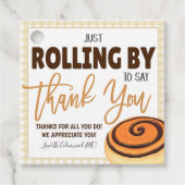 Cinnamon Roll Gift Label (Voorkant)