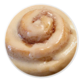 Cinnamon Roll Keramische Knop