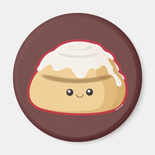 Cinnamon Roll Magneet (Voorkant)
