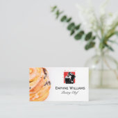 Cinnamon Roll | Mengmachine Visitekaartje (Staand voorkant)