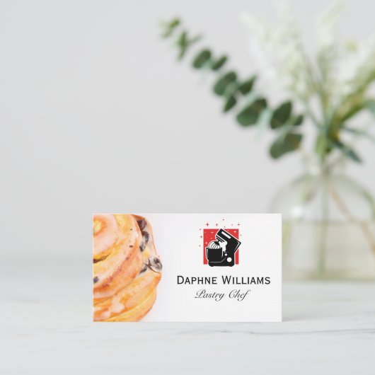 Cinnamon Roll | Mengmachine Visitekaartje (Staand voorkant)