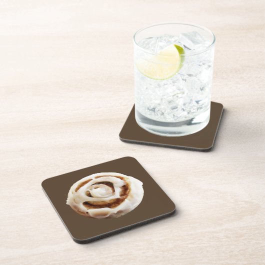 Cinnamon Roll met Icing Bier Onderzetter (Rechterzijde)