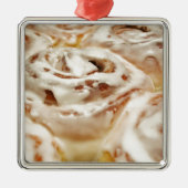 Cinnamon Roll Metalen Ornament (Voorkant)