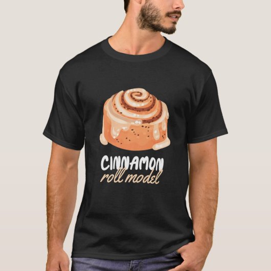 Cinnamon Roll Models Cinnamon Roll Baking Premium T-shirt (Voorkant)